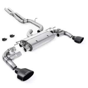 GPF-Back Milltek  3.15" 150 X 95mm Black Oval pour CUPRA FORMENTOR (KM7, KMP)  2.5 VZ5 4Drive 390cv