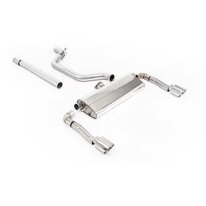 GPF-Back Milltek  3.15" Polished GT-115