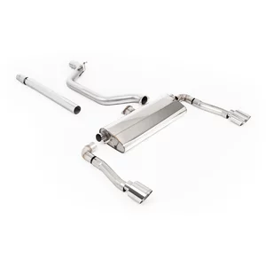 GPF-Back Milltek  3.15" Polished GT-115