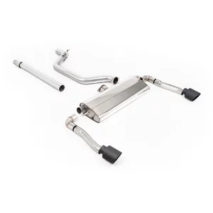 GPF-Back Milltek  3.15" Cerakote Black GT-115