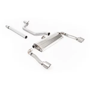 OPF-Back Milltek  3.15" Brushed Titanium GT-115 für CUPRA FORMENTOR (KM7, KMP)  2.0 TSI 245ps