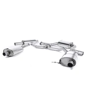Catback Milltek Resonated 3" (Sorties d'origine)