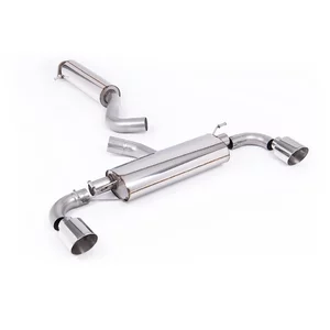 GPF-Back Milltek  3" GT-115 Polished pour TOYOTA YARIS (_P21_, _PA1_, _PH1_)  1.6 GR 4WD (GXPA16) 280cv