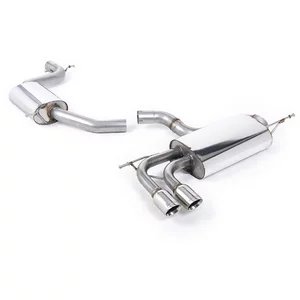Cat-Back Milltek  2.75" Twin 80mm GT80