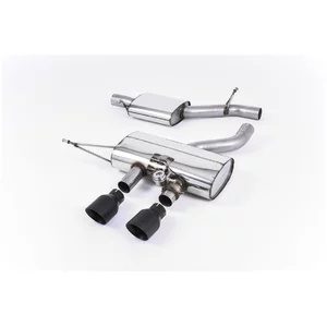 Cat-Back Milltek  2.75" Dual GT100 pour VW GOLF VI Décapotable (517)  2.0 R 265cv