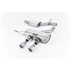 Cat-Back Milltek  2.75" Dual GT100 pour VW GOLF VI (5K1)  2.0 R 4motion 270cv