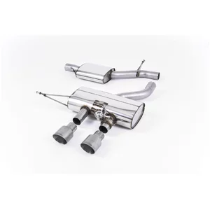 Cat-Back Milltek  2.75" Dual 100mm GT100 pour VW GOLF VI Décapotable (517)  2.0 R 265cv
