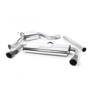 Cat-Back Milltek  3" Dual 100mm GT100B pour VW GOLF VII (5G1, BQ1, BE1, BE2)  2.0 GTI 220cv