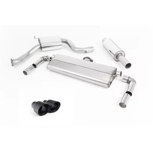 Cat-Back Milltek  3" Dual 100mm GT100B pour VW GOLF VII (5G1, BQ1, BE1, BE2)  2.0 GTI 245cv