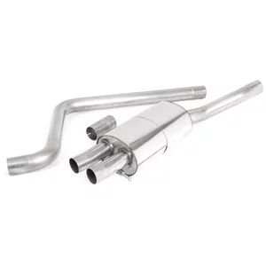 Catback Milltek Resonated 2.75" Twin 90mm GT90 pour VW POLO VI (AW1, BZ1, AE1)  2.0 GTI 200cv