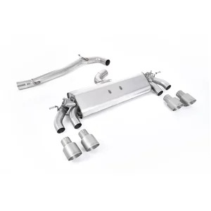 GPF-Back Milltek  3" Quad 100mm GT100