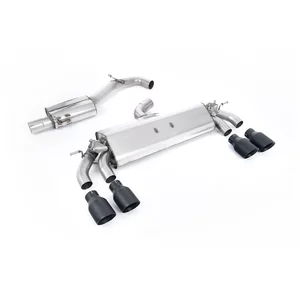 Cat-Back Milltek  3" Quad 100mm GT100