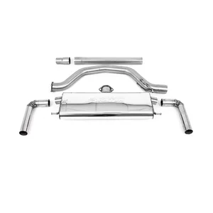 OPF-Back Milltek  3.15" Polished GT-115