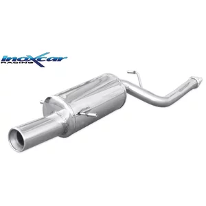 Endschalldämpfer Inoxcar  102mm Rolled für SUBARU FORESTER (SF_)  2.0 S Turbo AWD (SF5) 170ps