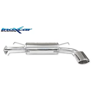Endschalldämpfer Inoxcar  150x105mm Oval für SUBARU IMPREZA Berline bicorps trois ou cinq portes (GR, GH, G3)  2.0 R AWD (GH7) 150ps