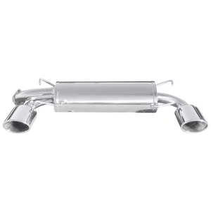 Echappement Final Inoxcar  150x105mm Oval pour SUBARU IMPREZA Berline bicorps trois ou cinq portes (GR, GH, G3)  2.5 WRX STi AWD (GRF) 301cv