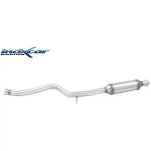 Mittelschalldämpfer Inoxcar  für PEUGEOT 106 II (1A_, 1C_)  1.1 i 60ps