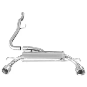 Endschalldämpfer Inoxcar  102mm Rolled für OPEL CORSA D (S07)  1.6 Turbo (L08, L68) 192ps
