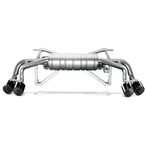 Echappement Final Akrapovic Slip-On  sans embouts pour LAMBORGHINI GALLARDO  5.2 LP560-4 560cv