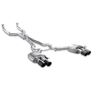 Cat-Back Akrapovic Evolution Line Sportauspuffanlage  ohne endrohr für BMW 6 Coupé (F13)  M6 Competition 575ps