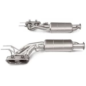 Cat-Back Akrapovic Evolution Line Sportauspuffanlage für MERCEDES-BENZ CLASSE G (W463)  G 63 AMG (463.273) 544ps
