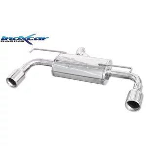 Endschalldämpfer Inoxcar  102mm Rolled für VW GOLF IV (1J1)  3.2 R32 4motion 241ps