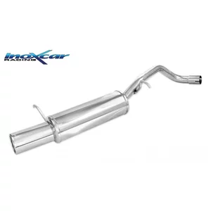 Endschalldämpfer Inoxcar  102mm Rolled für VW POLO IV (9N_, 9A_)  1.4 16V 75ps