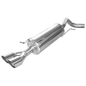 Endschalldämpfer Inoxcar  2x80mm  Racing Angled für VW POLO V (6R1, 6C1)  1.8 GTI 192ps