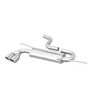 Endschalldämpfer Inoxcar  2x80mm  Racing Angled für VW SCIROCCO III (137, 138)  1.4 TSI 122ps
