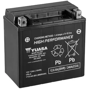 Batterie Yuasa YTX14H  12V 12.6Ah  