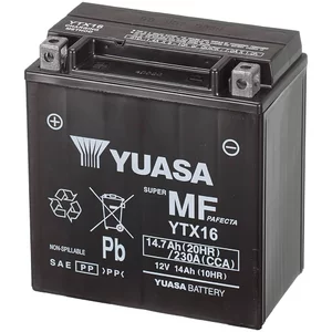 Batterie Yuasa YTX16  12V 14.7Ah  