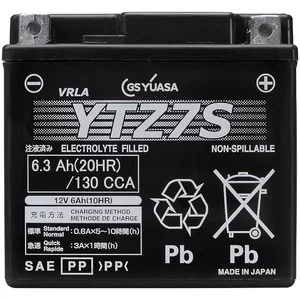 Batterie Yuasa YTZ7S  12V 6.3Ah  