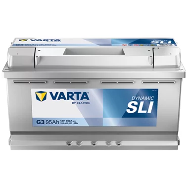Batterie Voiture Varta G3 Dynamic SLI 12V 95Ah  800A