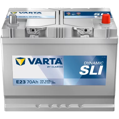 Autobatterie Varta E23 Dynamic SLI 12V 70Ah  630A