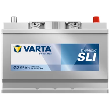 Batterie Voiture Varta G7 Dynamic SLI 12V 95Ah  830A
