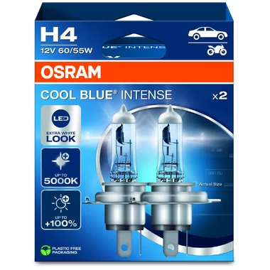 Scheinwerferlampen Osram Cool Blue Intense H4 Duobox 