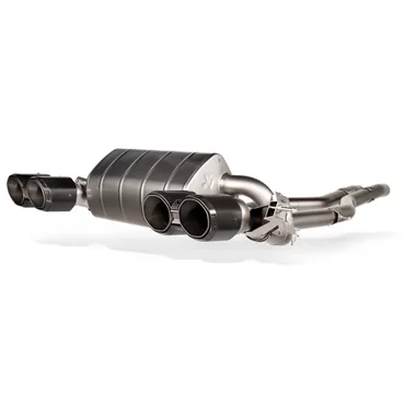 Echappement Final avec système de clapets Akrapovic Slip-On  sans embouts