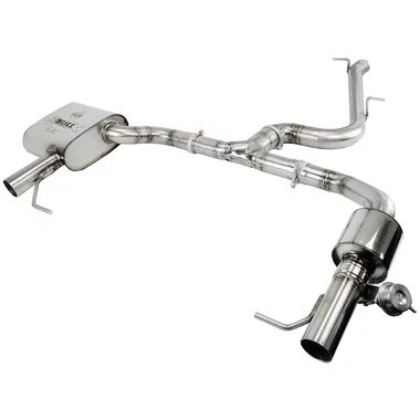 Cat-Back Bull-X Ego-X 3" Oval Chrome