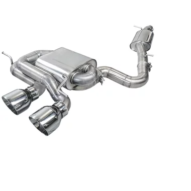 Cat-Back mit Klappensystem Bull-X Ego-X 102mm Straight Cut