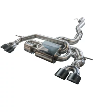 Cat-Back mit Klappensystem Bull-X Ego-X 4x101mm Carbon