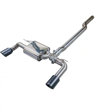 Cat-Back avec système de clapets Bull-X Ego-X 3.5" 102mm Carbon