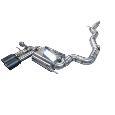 Cat-Back avec système de clapets Bull-X Ego-X 3" 2x90mm Carbon