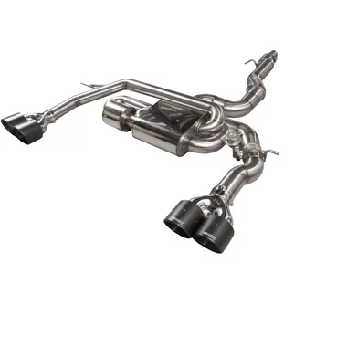 Cat-Back avec système de clapets Bull-X Ego-X 3.5" Carbon 4x89mm