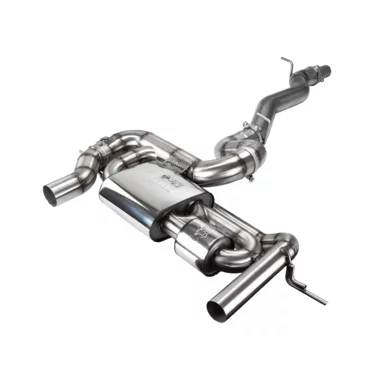 Cat-Back mit Klappensystem Bull-X Ego-X 3.5" Carbon