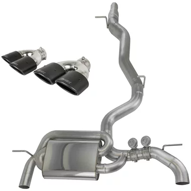 GPF-Back avec système de clapets Bull-X Ego-X 3.5" 4x112x70mm Carbon
