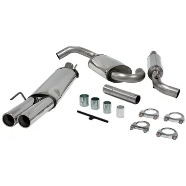 Cat-Back Bull-X Classic Line 2.5 2x Round