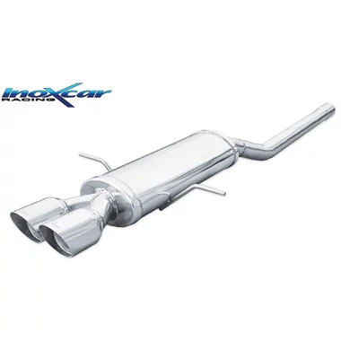 Endschalldämpfer Inoxcar  2x80mm Racing Angled