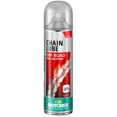 Spray pour Chaine Motorex Chainlube Off Road 500ml