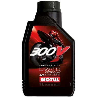 Huile Moto Motul 300V 5W40 Factory Line 1L