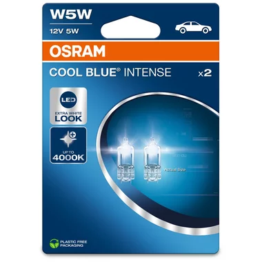 Scheinwerferlampen Osram Bleues W5W Duobox 
